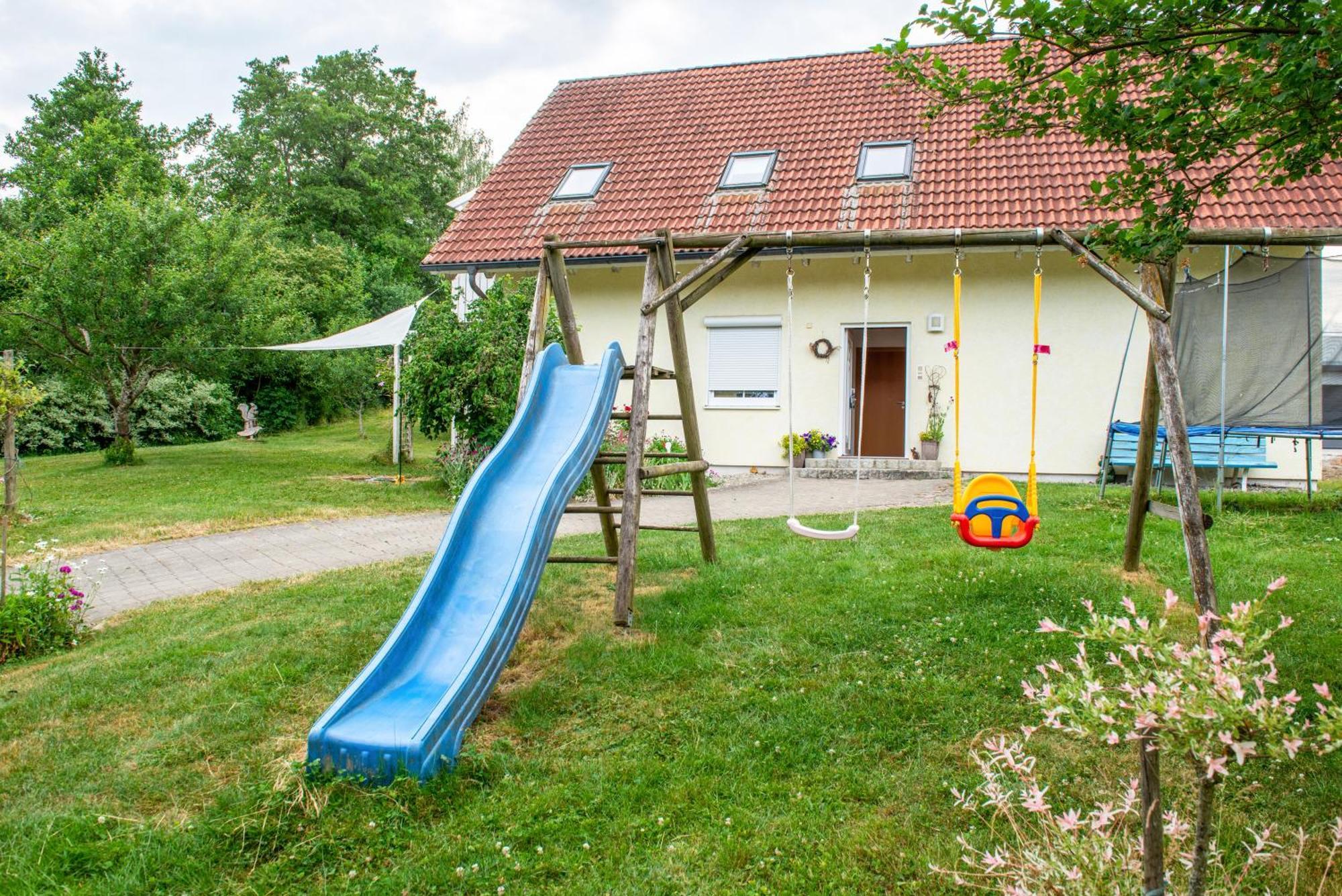 Beutenmuehle Straussenfarm Dach Owingen Eksteriør billede