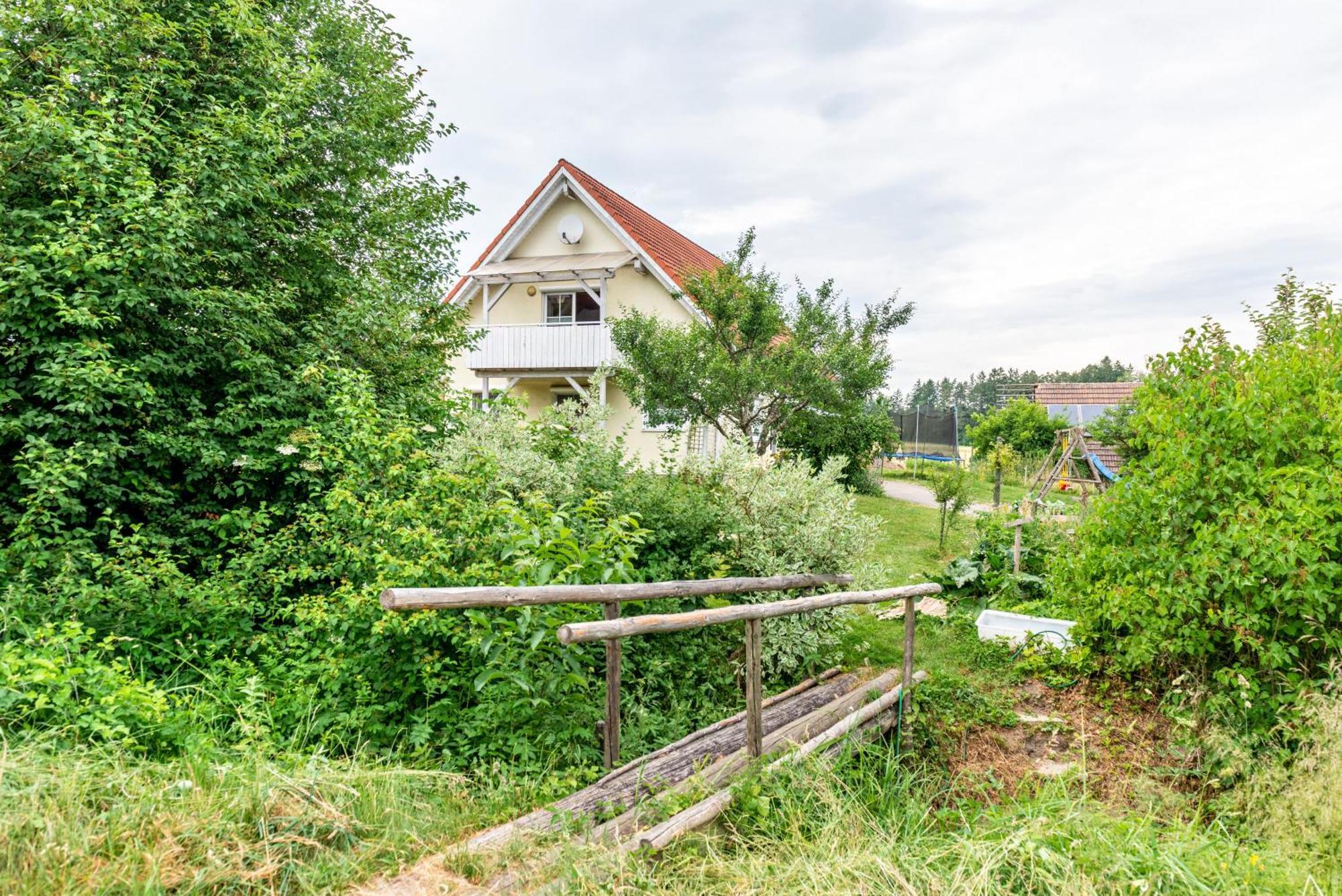 Beutenmuehle Straussenfarm Dach Owingen Eksteriør billede
